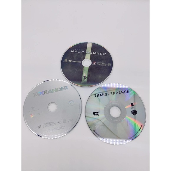 Movie Lot The Maze Runner ZooLander Transcendence Ben Stiller Johnny Depp 3 DVDs - Picture 6 of 9